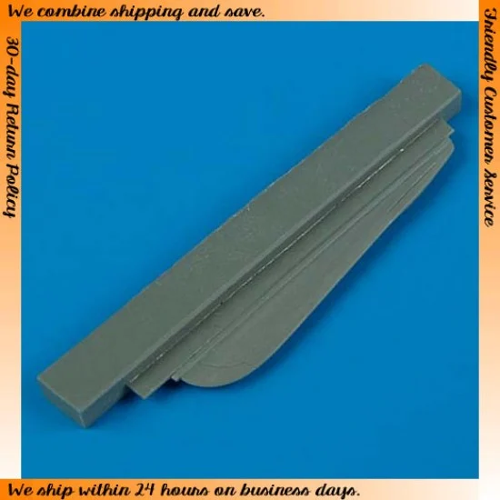 QuickBoost 48249 1/48 Mikoyan-Gurevich MiG-17PF Fresco D Correct Ventral Fin for HobbyBoss kit