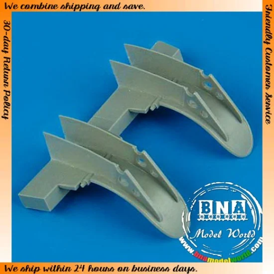 QuickBoost 48325 1/48 Mosquito Wheel Fenders for Tamiya kit - Model Planes