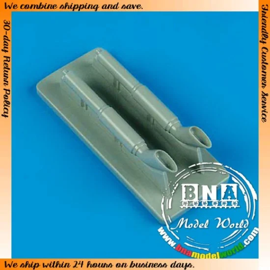QuickBoost 48347 1/48 C-47 Skytrain Exhaust for Trumpeter kit