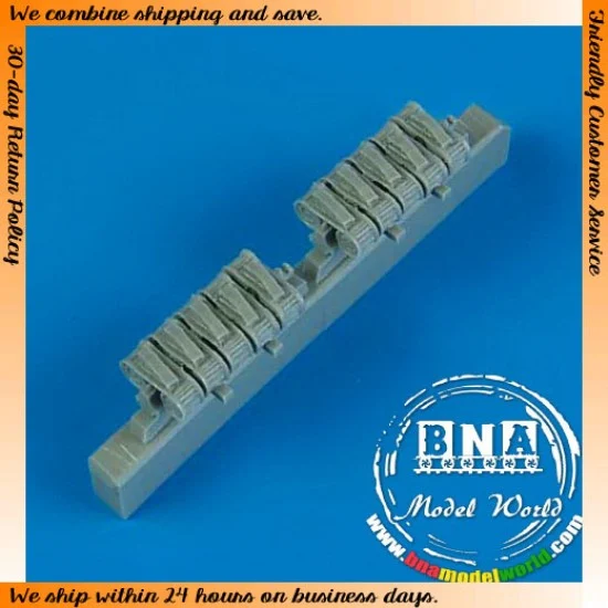 QuickBoost 48373 1/48 Ju 87 Stuka M.G. Drum Magazines for Hasegawa kit - Model Planes