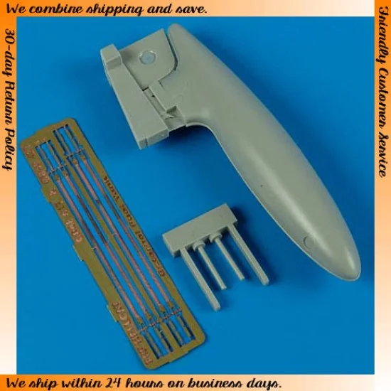 QuickBoost 48427 1/48 Grumman F6F-3/F6F-5 Hellcat External Fuel Tank for Eduard kits