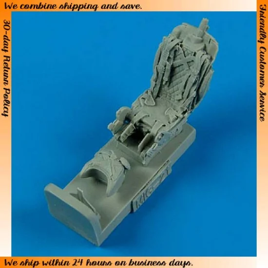 QuickBoost 48507 1/48 Mikoyan MiG-21PFM/MF/BIS/SMT Ejection Seat with safety belts for Academy/Eduard