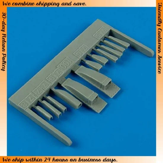 QuickBoost 48515 1/48 Sukhoi Su-7BKL Air Intakes for KP Models kits [Su-7BMK]