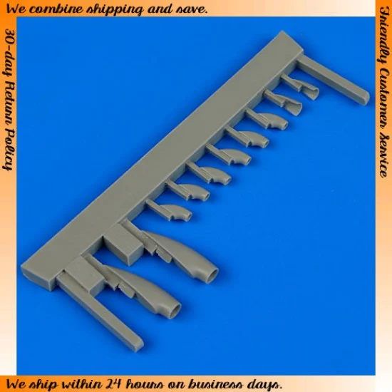 QuickBoost 48544 1/48 Grumman EA-6B Prowler Air Scoops for Kinetic Model kits