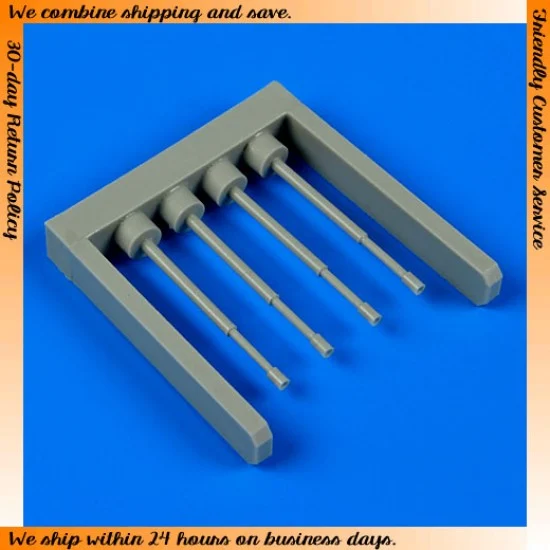 QuickBoost 48561 1/48 Douglas A-1H/A-1J Skyraider Gun Barrels for Tamiya kits