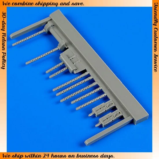 QuickBoost 48590 1/48 Lockheed PV-1 'Ventura'. Gun Barrels for Revell kits
