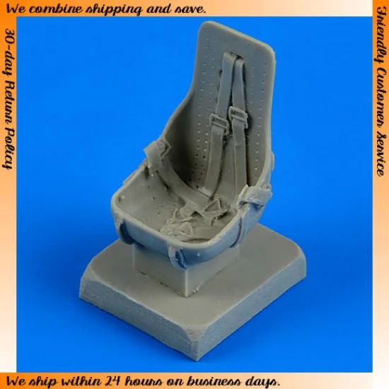 QuickBoost 48611 1/48 Lavochkin La-5/La-5F/La-5FN Seat with Safety Belts for Zvezda kit