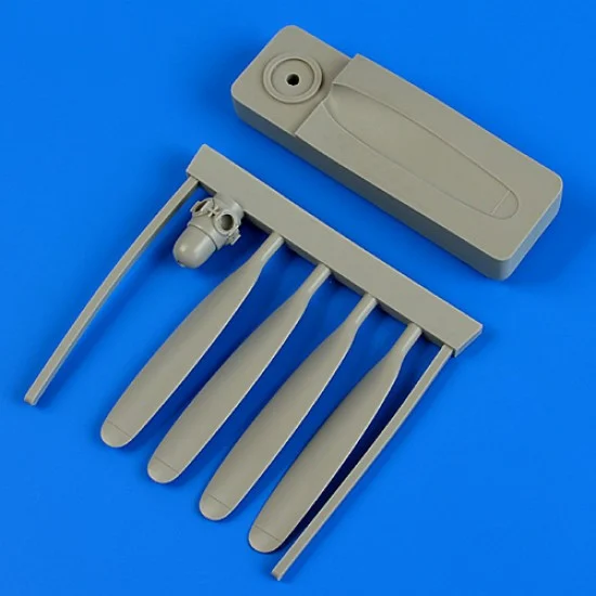 QuickBoost 48662 1/48 Vought F4U-5 Corsair Propeller w/Tool for Hobby Boss kit (resin)