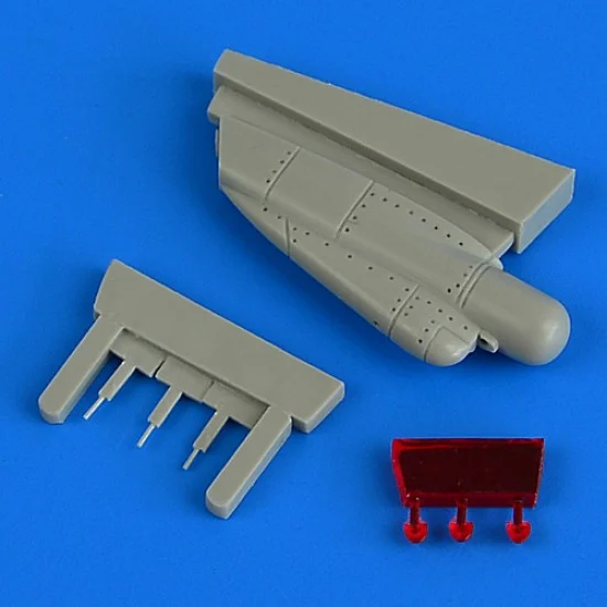 QuickBoost 48791 1/48 US Grumman F-14A/B Tomcat Chin Pod w/ECM Antenna for Tamiya