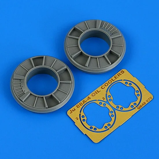 QuickBoost 48975 1/48 Junkers Ju 88A-4 Oil Coolers for ICM kits