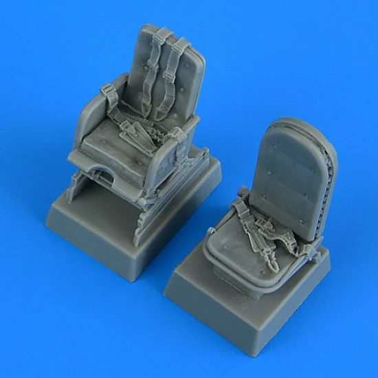 QuickBoost 49025 1/48 Junkers Ju 52 Seats with Safety Belts for Revell kits - Model Planes