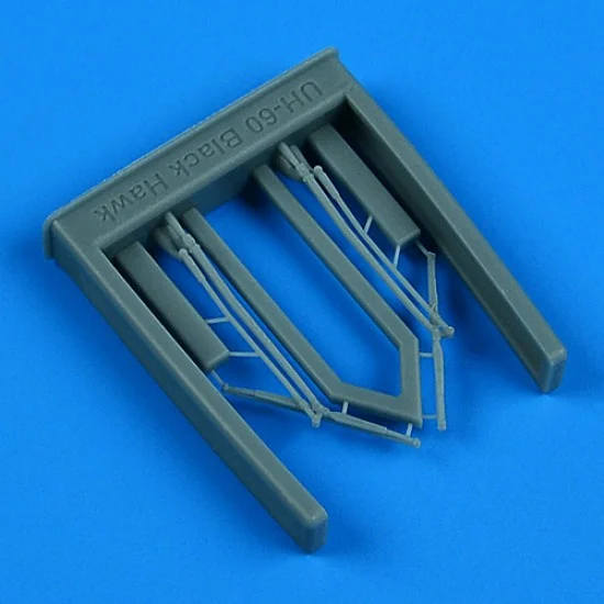 QuickBoost QB49 183 1/48 UH-60A Black Hawk Wipers for ICM kits