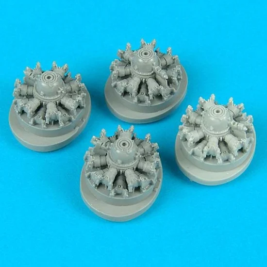 QuickBoost 72050 1/72 Consolidated B-24 Liberator Engines for Academy kits