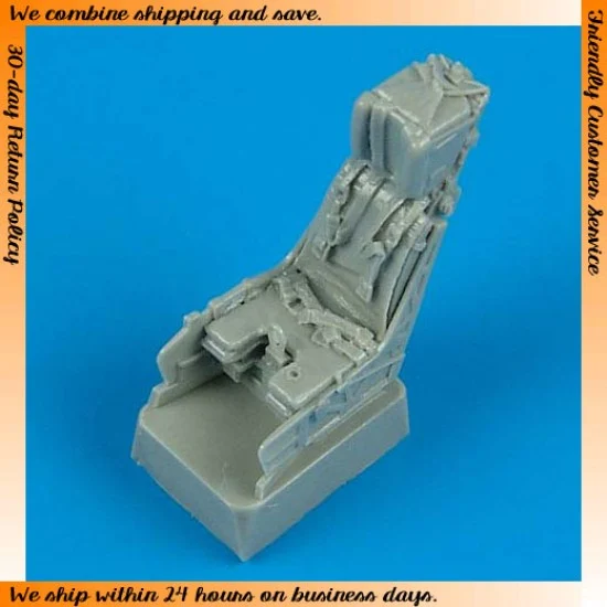 QuickBoost 72126 1/72 McDonnell-Douglas F/A-18 Hornet Ejection Seat with safety belts