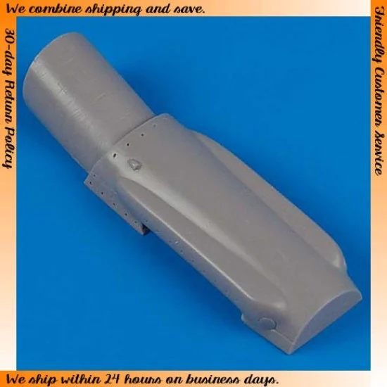 QuickBoost 72157 1/72 Supermarine Spitfire Mk.XIV Engine Cover for Fujimi kits - Model Planes