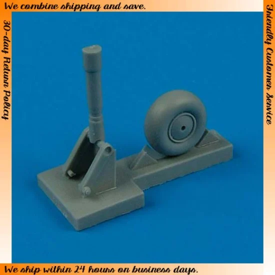 QuickBoost 72224 1/72 Vickers Wellington Tall Wheel for Trumpeter kits - Model Planes