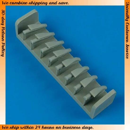 QuickBoost 72358 1/72 Handley-Page Halifax B Mk.I/Mk.II Exhaust type B for Revell kits
