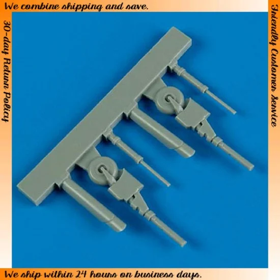 QuickBoost 72385 1/72 BAe Sea Harrier FA.2 Outrigger Wheels for Airfix kits - Model Planes