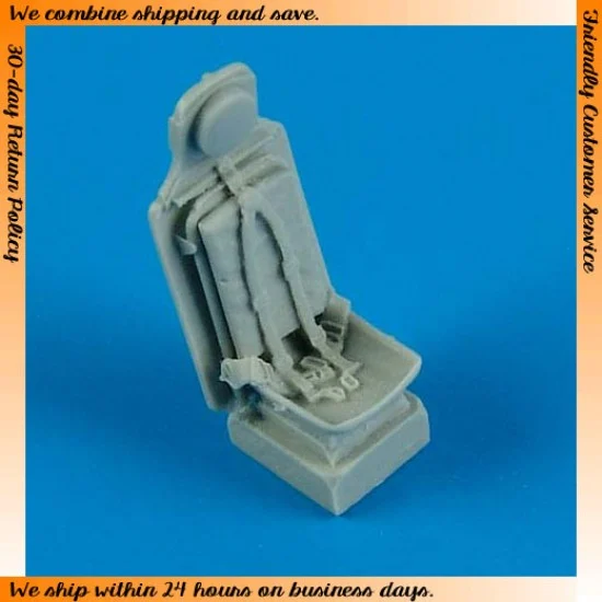 QuickBoost 72397 1/72 North-American P-51D Mustang Seat with safety belts