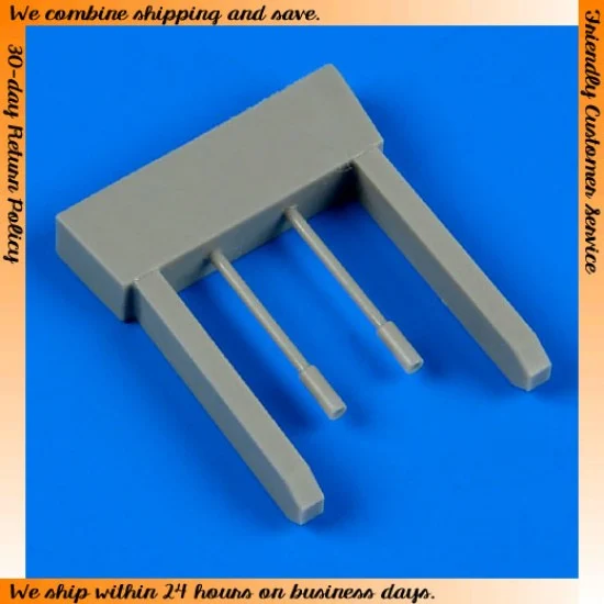 QuickBoost 72421 1/72 Sukhoi Su-7BMK/Su-7U Gun Barrels for Modelsvit kits