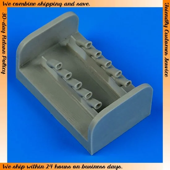 QuickBoost 72426 1/72 Ilyushin IL-2 Sturmovik Exhaust for Tamiya kits