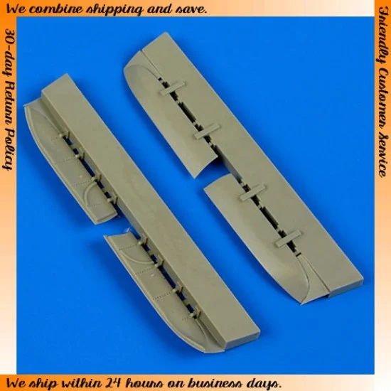 QuickBoost 72433 1/72 Messerschmitt Bf 110 Undercarriage Covers for Eduard kits - Model Planes