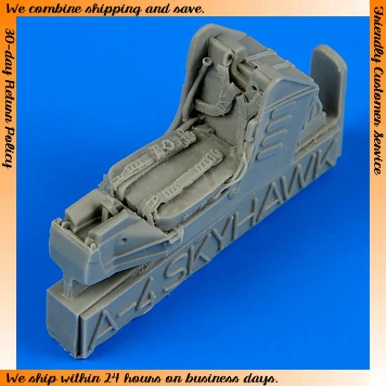 QuickBoost 72444 1/72 Douglas A-4 Skyhawk Ejection Seat with safety belts