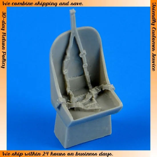 QuickBoost 72448 1/72 Gloster Gladiator Mk.I/Mk.II Correct Seat for Airfix kit - Model Planes