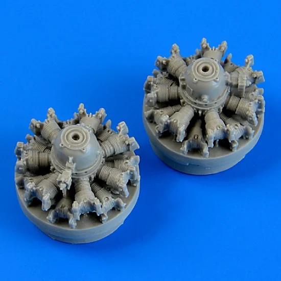 QuickBoost 72490 1/72 Douglas C-47 Skytrain Engines for Airfix kit (resin)