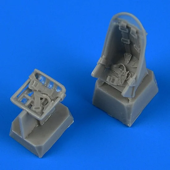 QuickBoost 72543 1/72 Junkers Ju 87 Stuka Seats with Safety Belts for Academy/Zvezda kit - Model Planes