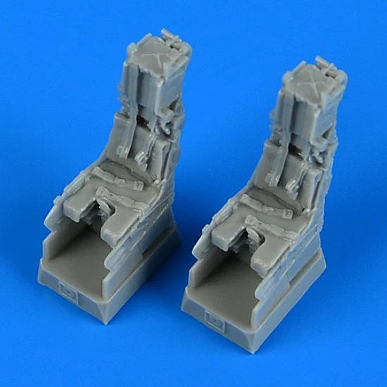 QuickBoost 72547 1/72 Boeing F/A-18F Super Hornet Ejection Seats with Safety Belts for Hasegawa kit