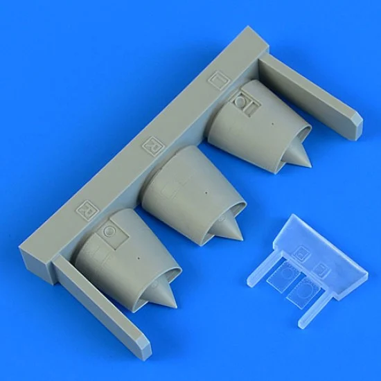 QuickBoost 72615 1/72 Mirage F.1 Air Intakes for Special Hobby kits - Model Planes