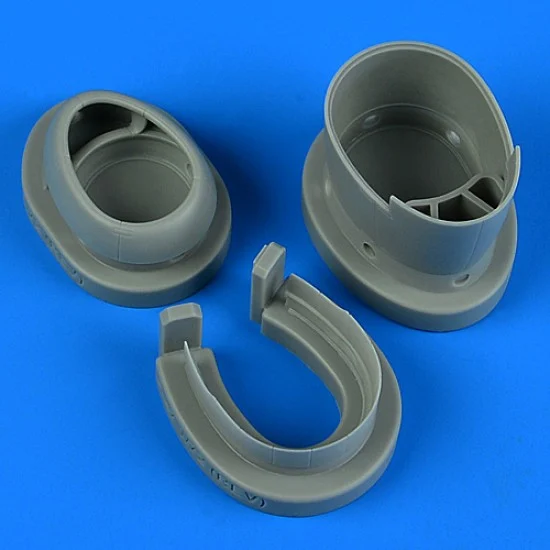 QuickBoost 72685 1/72 P-47D/M Thunderbolt Cowling & Cooling Flaps (Closed) for Revell kits