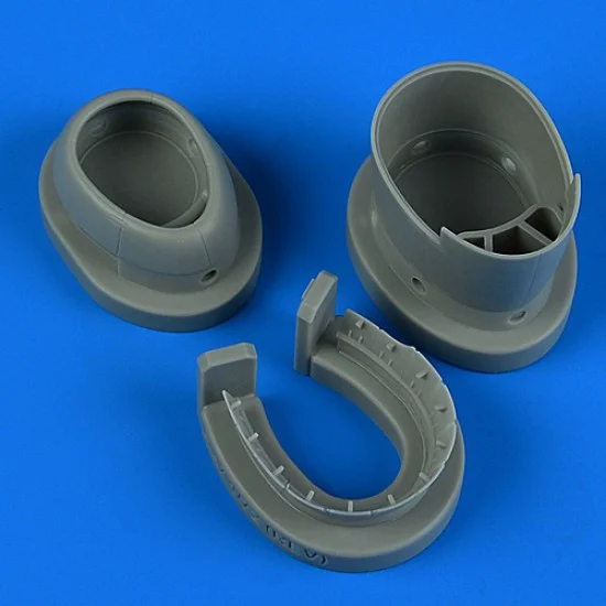 QuickBoost 72686 1/72 P-47D/M Thunderbolt Cowling & Cooling Flaps (Opened) for Revell kits