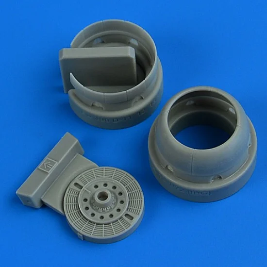 QuickBoost 72688 1/72 Focke-Wulf Fw 190D-11/12/13 Cowling and Cooling Flaps (Closed) for IBG kits