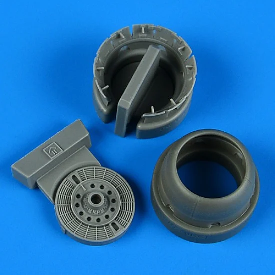 QuickBoost 72691 1/72 Fw 190D-11/12/13 Cowling and Cooling Flaps (Opened) for IBG kits