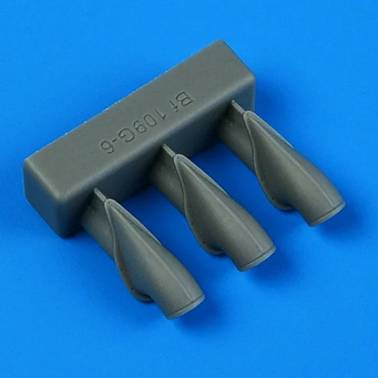 QuickBoost 72724 1/72 Bf 109G-6 Air Intake for Tamiya kits