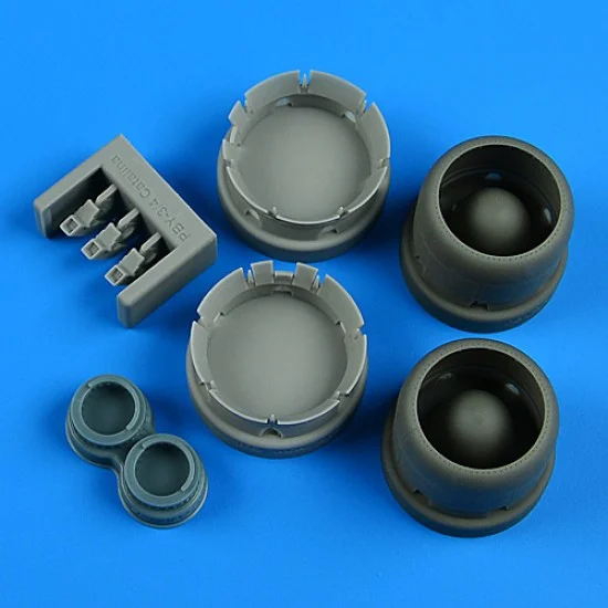 QuickBoost 72726 1/72 PBY-3/4 Catalina Correct Cowlings Opened Flaps for Academy/Hobby 2000 kits