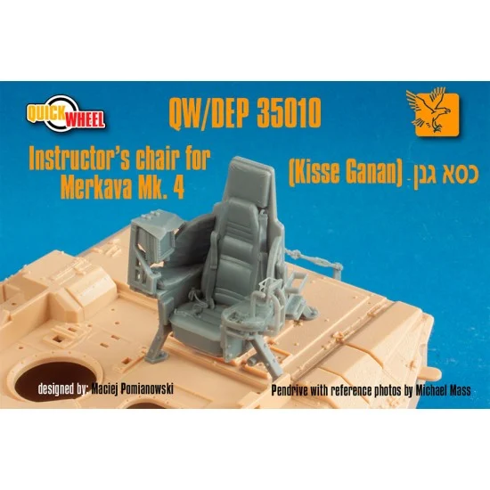 QuickWheel QWDEP-35010 1/35 Instructor Chair for Merkava Mk. 4 (Kisse Ganan)