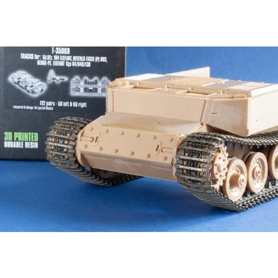 QuickWheel QWT-35069 1/35 SdKfz. 184 Elefant / Befehls-Tiger(P) 003 / BergePz. Elefant Kgs 64/640/130 Tracks