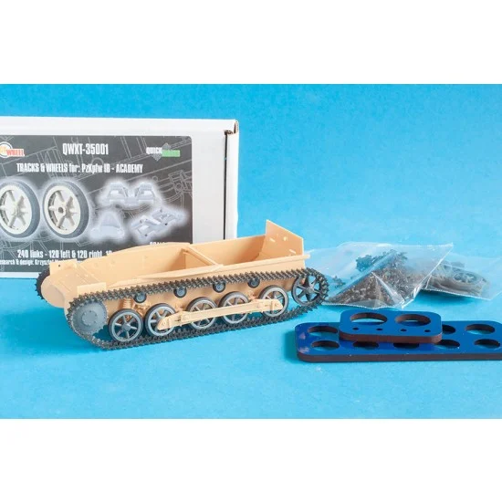 QuickWheel QWXT-35001 1/35 Pz.Kpfw. I B Tracks and Wheels for Academy kits