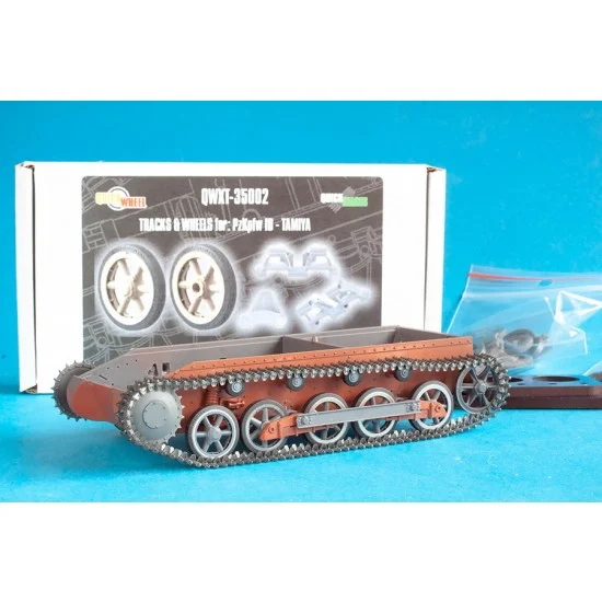 QuickWheel QWXT-35002 1/35 Pz.Kpfw. I B Tracks and Wheels for Tamiya kits