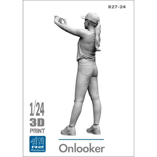 R2 Miniatures R27-24 1/24 Modern Female Onlooker