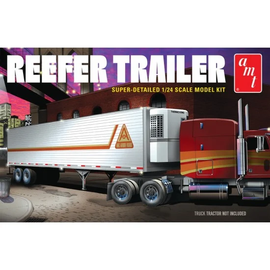AMT 1170 1/24 Reefer Semi Trailer - Model Cars