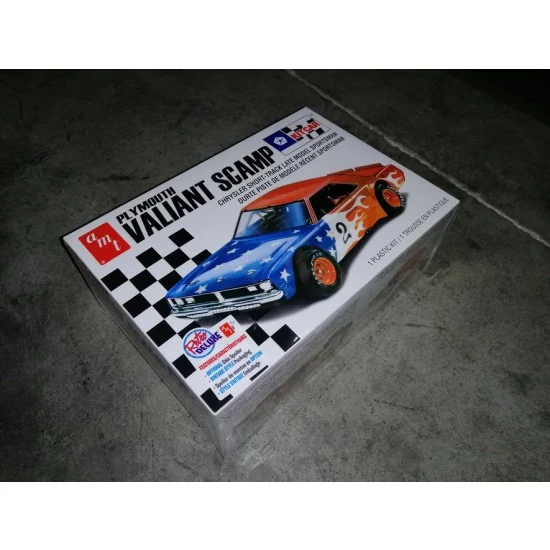 AMT 1171M 1/25 Plymouth Valiant Scamp Kit Car - Model Cars