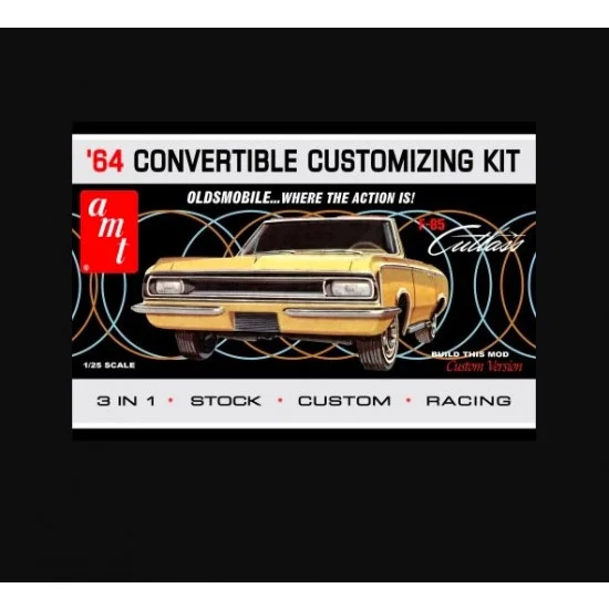 AMT 1200 1/25 1964 Olds Cutlass F-85 Convertible
