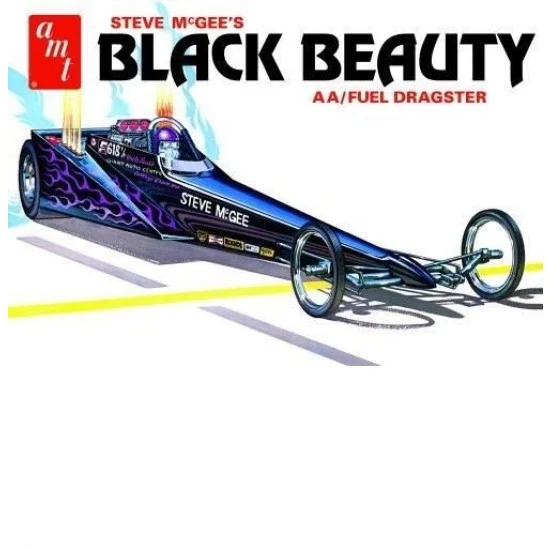 AMT 1214 1/25 Steve McGee Black Beauty Wedge Dragster - Model Cars