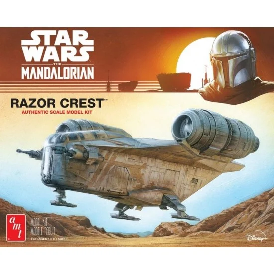AMT 1273 1/72 Star Wars Mandalorioan Razor Crest - Sci-fi & Educational Toys