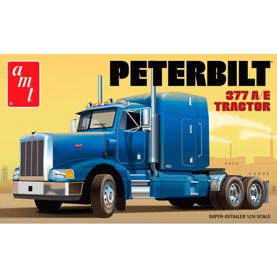 AMT 1337 1/24 Classic Peterbilt 377 A/E Tractor - Model Cars