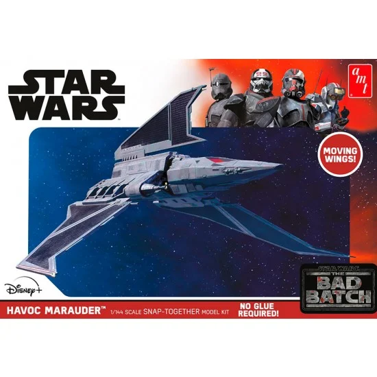 AMT 1348 1/144 Star Wars: The Bad Batch Havoc Marauder - Sci-fi & Educational Toys